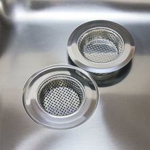 Load image into Gallery viewer, Kudret Kitchen Sink Strainer 304 Stainless Steel Sink Drain Strainer, 4,3" Large Rim for Standard Drainers