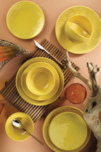 Load image into Gallery viewer, IVY 16 PCS YELLOW DINNER SET
