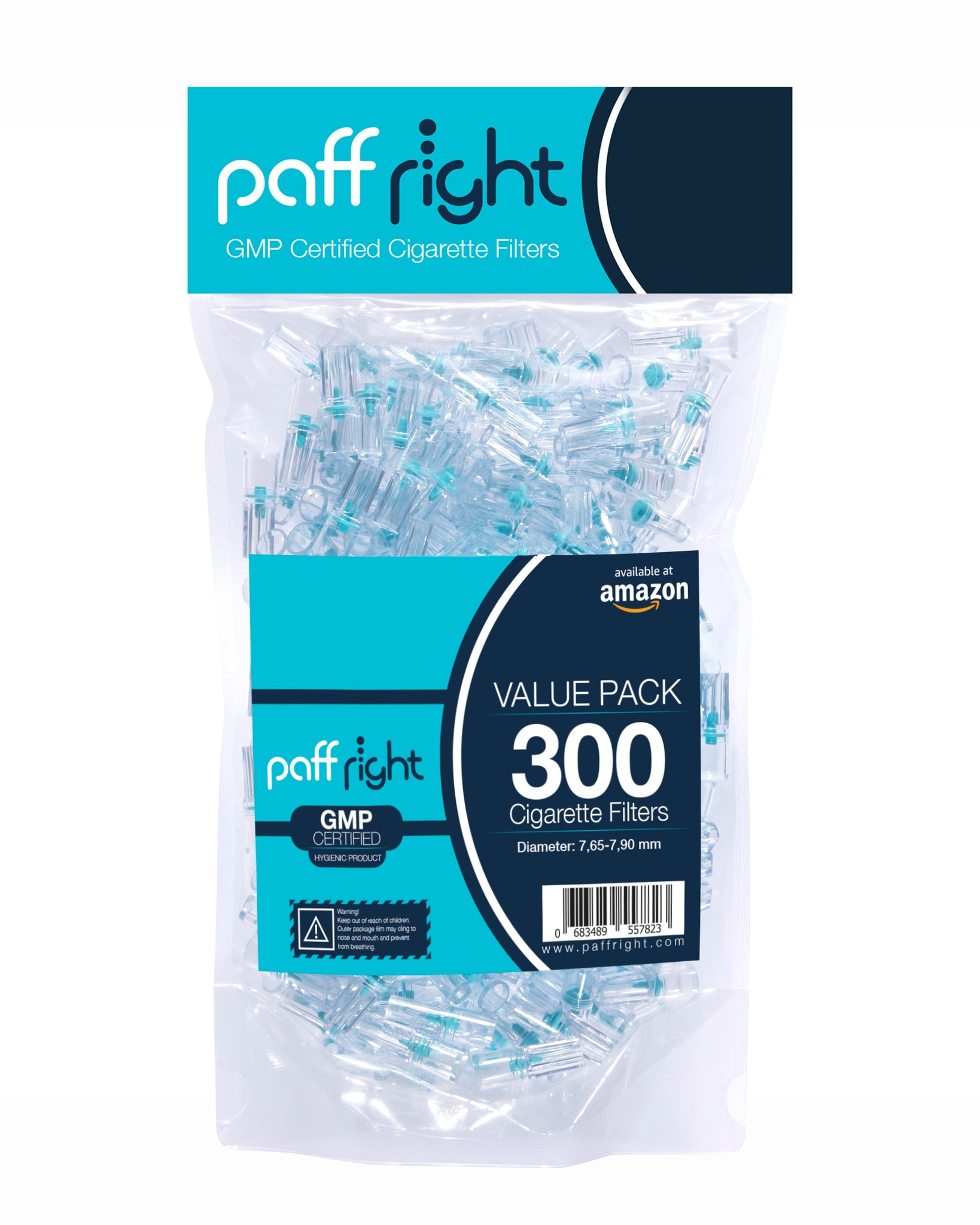 Paffright Zigarettenfilter, Zigaretten Filter Aufsatz, 300 Anti