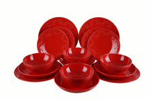 Load image into Gallery viewer, IVY 16 PCS ORANGE DINNER SET
